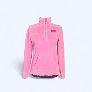 Vineyard Vines pink 1/4 zip pullover shep shirt size XS 💗